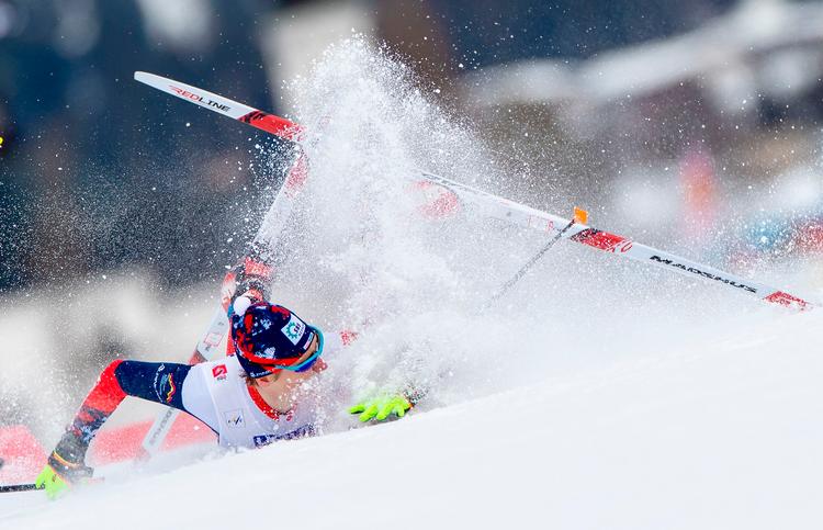 To østrigske løbere har fået en afvaskning af de helt kolde ved VM på hjemmebane.  Foto: Georg Hochmuth/Ritzau Scanpix