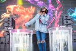 Ingen rappere i 2019 når Little Simz' niveau. Her  er hun fotograferet ved Roskilde Festival i 2016.    Arkivfoto: Melissa Kühn Hjerrild