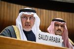 Saudi-Arabien lovede store donationer til Yemen under tirsdagens donorkonference i Gèneve. De er en af krigsparterne i den borgerkrig, der har resulteret i den værste humanitære krise i dag.  Foto: Fabrice Coffrini/Ritzau Scanpix