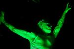 Keith Flint og Prodigy optrådte på Roskilde Festival i 2010.    Foto: Thomas Lekfeldt/POLFOTO