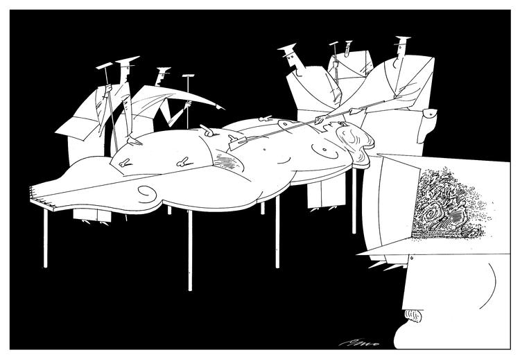 Tegning Per Marquard Otzen