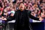 Diego Simeone er kendt for at være i sine følelsers vold.  Foto: Javier Soriano/Ritzau Scanpix