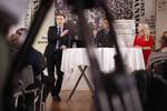 Torsdag var der debatmøde mellem Kristian Thulesen Dahl og Pernille Vermund i Aabenraa.
 Foto: Jacob Ehrbahn