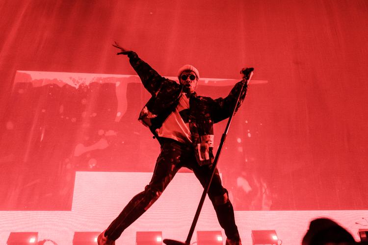 33-årige Anderson .Paak er både trommeslager, rapper og sanger. Og entertainer.    Foto: Per Lange/Ekstra Bladet