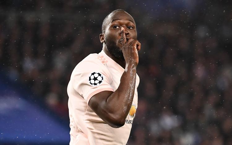 
Manchester United's Romelu Lukaku efter sin scoring mod  Paris Saint-Germain (PSG)   Foto: Franck Fife/Ritzau Scanpix