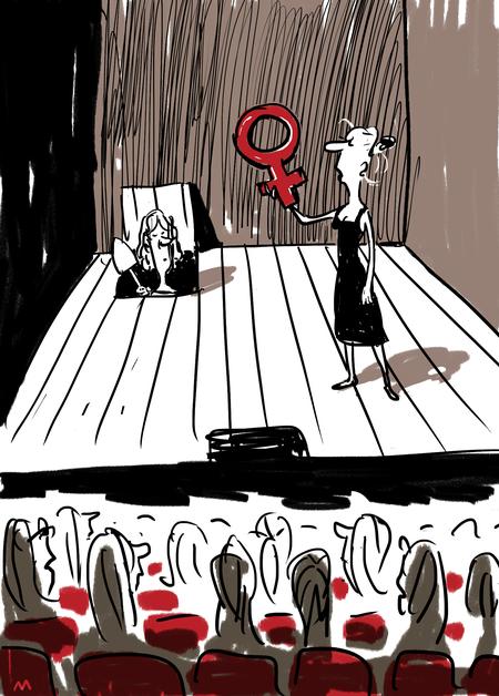 Arkivtegning: Mette Dreyer