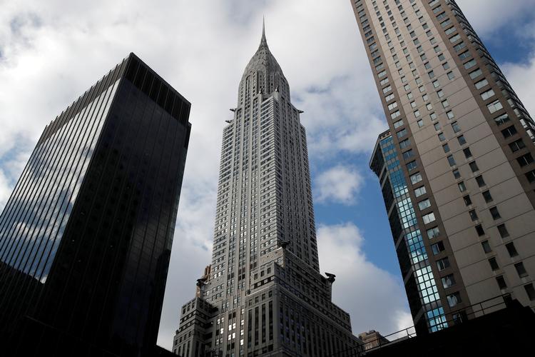 Chrysler Building var i en kort periode verdens højeste bygning. Men 11 måneder efter at den blev taget i brug, stod Empire State Building lige i nærheden klar. Foto: Mike Segar/Ritzau Scanpix