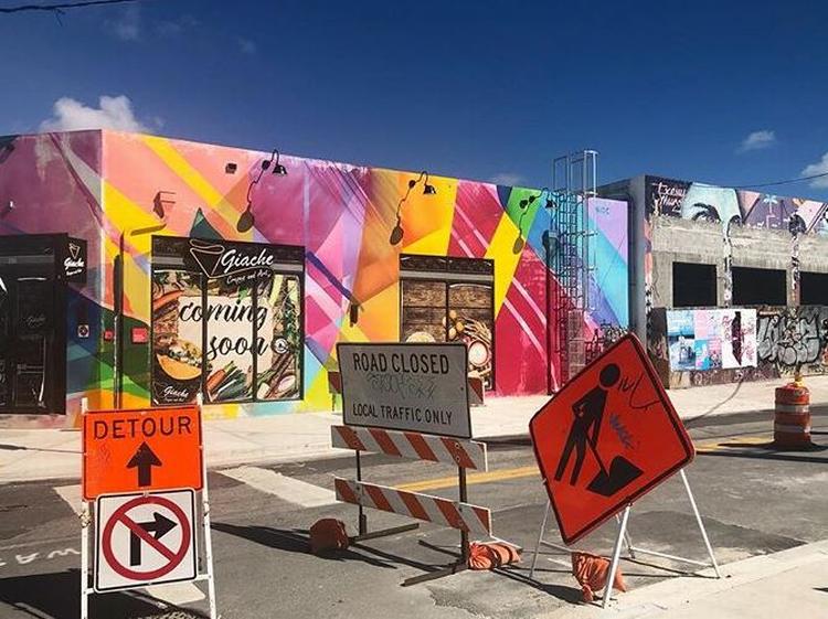 Helt forelsket i Wynwood i Miami. Alle byer burde være så kulørte.  Foto: @ferieferieferie