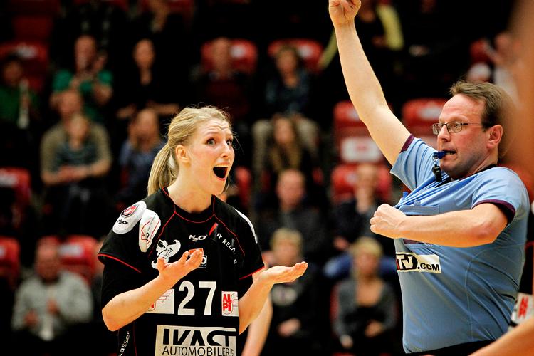  Nycke Groot vandt to DM-titler med Midtjylland i 2013 og 2015.  Foto: Martin Lehmann/POLFOTO