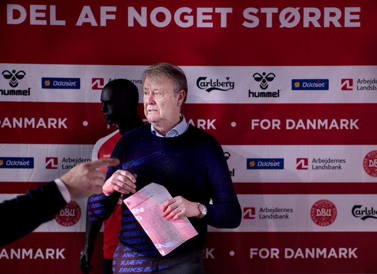 Danmarks 65-årige norske landsholdschef har været fodboldtræner siden 1985, men aldrig haft ansættelse uden for Skandinavien.  Foto: Liselotte Sabroe/Ritzau Scanpix