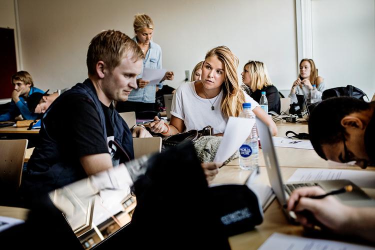 Hver fjerde elev bremses af nye optagelseskrav på gymnasiet Foto: Daniel Hjorth/POLFOTO