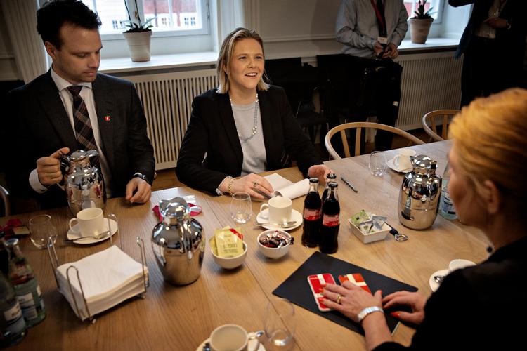Sylvi Listhaug er tidligere norsk indvandringsminister og var i sidste uge i Danmark for at få inspiration til Fremskrittspartiets kommende udlændingepolitik. Foto: Martin Lehmann/POLFOTO