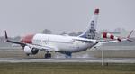 Et Norwegian-fly af typen 737 Max8 lander i Kastrup. Flyselskabet indstiller midlertidigt flyvningen med denne flytype. Det sker efter flystyrtet i Etiopien med et tilsvarende Boeing-fly. 157 mennesker blev dræbt. Årsagen til havariet er ikke endeligt klar endnu.  Foto: 50090 Johan Nilsson/tt/Ritzau Scanpix