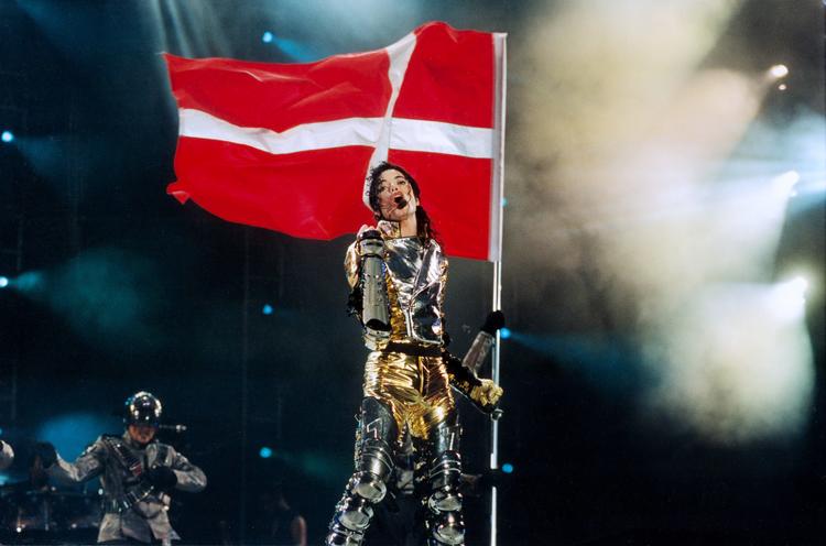 I 1997 gav Michael Jackson koncert i Parken i København.  Foto: Kim Agersten/POLFOTO