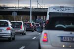 Går planerne igennem vil bilisterne på vej mod Hillerød kunne slippe af med det sidste stykke motortrafikvej på vej mod den nordsjællandske by. Foto: Rune Aarestrup Pedersen/POLFOTO