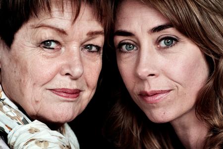 Skuespillerinderne Ghita Nørby Sofie Gråbøl. 
   Foto: Jacob Ehrbahn/POLFOTO