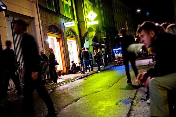 Vestergade er et af samlingspunkterne for mange festglade mennesker i indre København.
   Foto: Philip Davali/Philip Davali