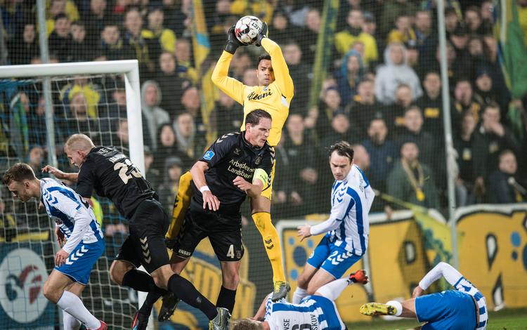 OB får næppe lov til at beholde Sten Michael Grytebust, der har kontraktudløb til sommer.  Foto: Claus Fisker/Ritzau Scanpix