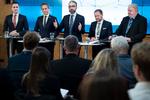 Regeringen og Dansk Folkeparti præsenterede i onsdags en langsigtet plan for investeringer i landets infrastruktur. Planen koster 112 milliarder at realisere. Foto: Liselotte Sabroe/Ritzau Scanpix