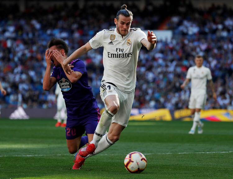 Lørdag scorede Gareth Bale til 2-0 for Real Madrid og lukkede dermed kampen, så hans nye træner kunne starte med en succes. 
   Foto: Susana Vera/Ritzau Scanpix