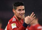 James Rodriguez var på toppen søndag aften, og det gik i Bundesligaen i den grad ud over Mainz 05 i, der blev besejret 6-0.
   Foto: Christof Stache/Ritzau Scanpix