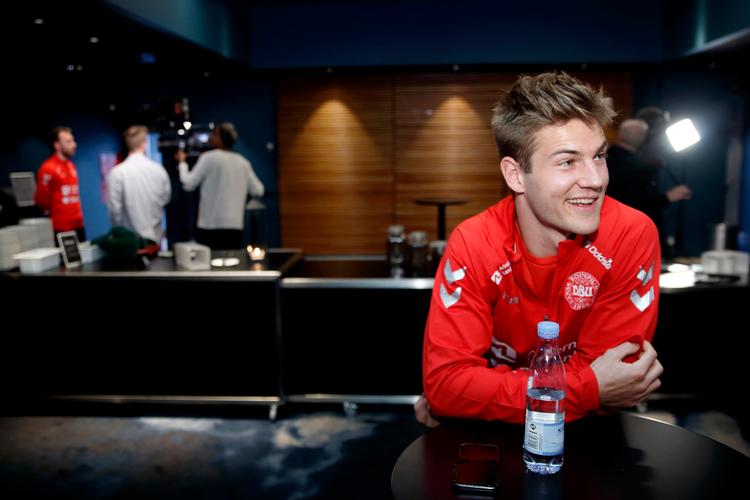Joachim Andersen har i denne sæson gjort det så godt for Sampdoria, at han nævnes som mulig ny mand i Inter, Milan og Juventus. Foto: Jens Dresling/POLFOTO