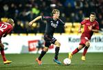 Christian Poulsen, der startede karrieren i Holbæk og sluttede i FCK, var ind imellem i en række storklubber, bl.a. Ajax Amsterdam 2012-2014.
   Foto: Lars Poulsen/POLFOTO