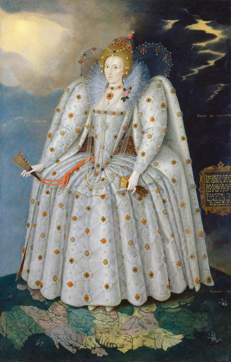 Godhjertet. Dronning Elizabeth I kunne hævne sig, hvis hun ville. Men det holdt hun sig for god til, fortæller portrættet. Foto: National Portrait Gallery Foto: National Portrait Gallery London/bendigo Art Gallery