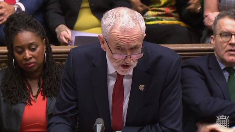 
    Lederen af det britiske Labour-parti, Jeremy Corbyn, tager i dag torsdag til Bruxelles for at diskutere en 'alternativ' brexit-plan. Han skal mødes med topfolk fra EU, blandt andre brexit-forhandler Michel Barnier. Foto: Ho/Ritzau Scanpix