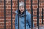 
Theresa May forlader sin embedsbolig på vej til Bruxelles. Foto: Tolga Akmen/Ritzau Scanpix