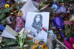 
Ofrene for terrorangrebet blev mindet med blomster og ord ved mindehøjtideligheden i Christchurch søndag. Foto: Claus Blok Thomsen