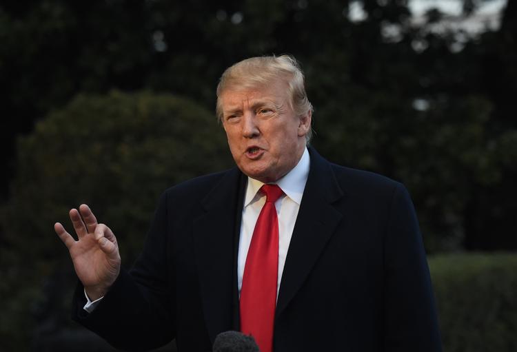 Den amerikanske præsident, Donald Trump, er helt og aldeles frikendt, hvad angår Rusland-undersøgelsen. I hvert fald hvis han selv skal sige det. Foto: Eric Baradat/Ritzau Scanpix