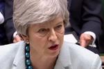 »Medmindre dette Underhus vedtager det, kommer 'no deal' ikke til at ske«, siger premierminister Theresa May i en tale i Underhuset. Foto: Ho/Ritzau Scanpix