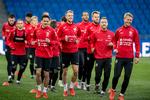 Simon Kjær og Christian Eriksen er -selvfølgelig- tilbage i den danske startopstilling.
   Foto: Mads Claus Rasmussen/Ritzau Scanpix