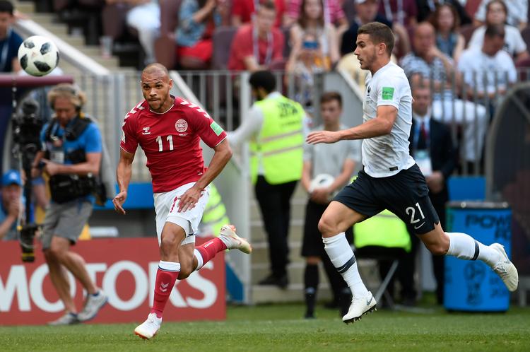 Med en pris på 600 millioner kroner er Lucas Hernández den dyreste mand i Tyskland.  Foto: Lars Poulsen/POLFOTO