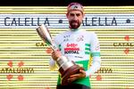 Belgieren Thomas De Gendt gjorde sig efter en formidabel fighterindsats fortjent til endnu en dag i førertrøjen i Volta a Catalunya. Foto: Josep Lago/Ritzau Scanpix