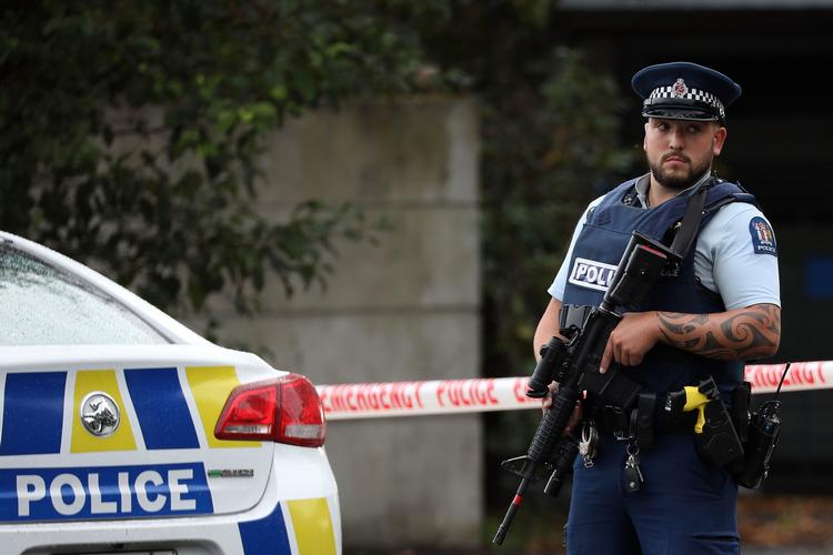 Gerningsmanden bag terrorangrebet i Christchurch dræbte 50 mennesker, mens han livestreamede sin massakre.  Foto: Sanka Vidanagama/Ritzau Scanpix