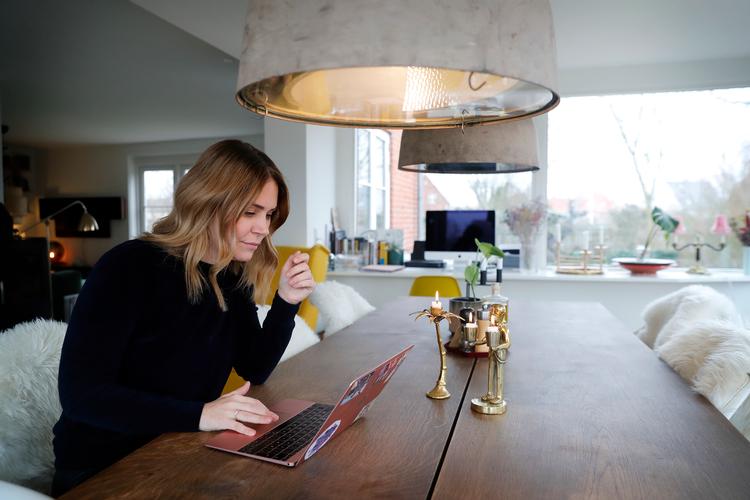 Den klassiske fagbevægelse forstår ikke, hvor skatteministeren vil give bloggere som Mette Marie Lei Lange skatterabat.  Foto: Jens Dresling/POLFOTO