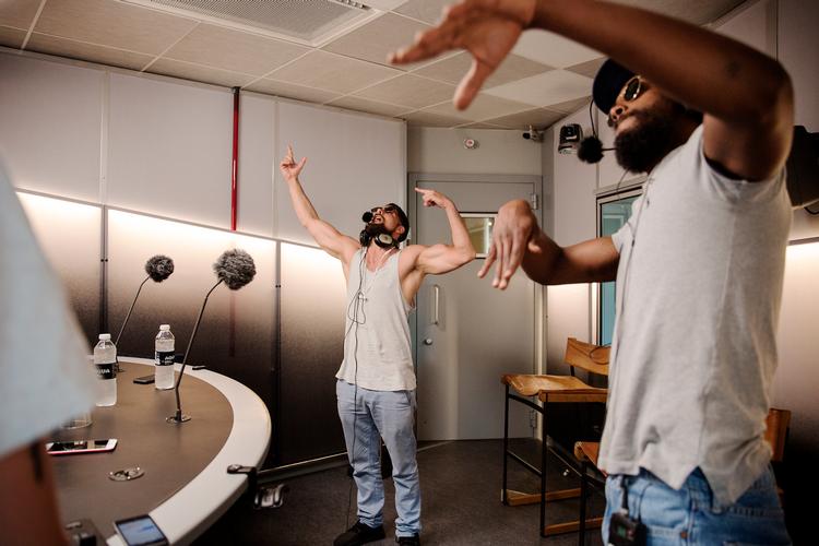 
Radioprogrammet ’Ghetto Fitness’ på Radio24syv har givet en stemme til ghettoerne, som vi ofte hører om, men sjældent hører fra.   Foto: Emma Sejersen/POLFOTO