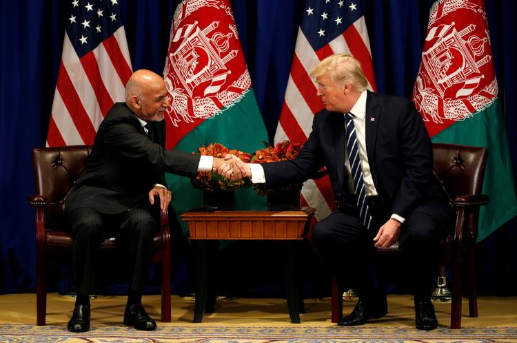 USAs præsident Trump ønsker at stoppe krigen i Afghanistan. Det gør han helt rigtigt i.  Foto: Kevin Lamarque/Ritzau Scanpix