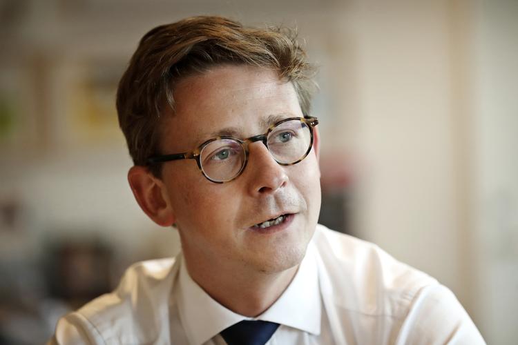 Skatteminister Karsten Lauritzen (V) er tilfreds med forliget. Foto: Jens Dresling/POLFOTO