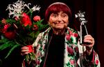 Agnès Varda modtog i sidste måned Camera-prisen på Berlinale-festivalen i Berlin.  Foto: John Macdougall/Ritzau Scanpix