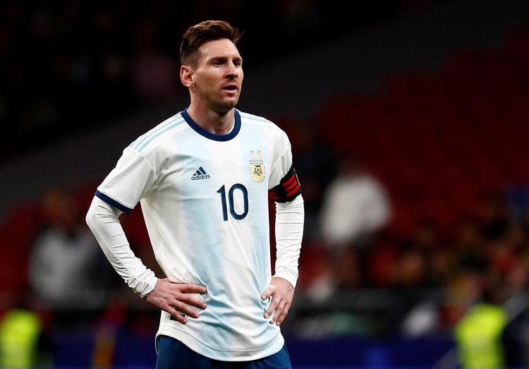 Messi og Argentina tabte i sidste uge 1-3 til Venezuela, og udfen Messi vandt Argentina 1-0 over Marokko. .  Foto: Juan Medina/Ritzau Scanpix