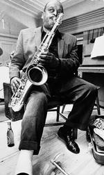 Ben Webster fotograferet i 1969, fire år efter sin ankomst til København, hvor han endegyldigt slog sig ned og blev boende i Danmark. Foto: Knud Jacobsen/POLFOTO