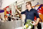Bart Moeyaert modtog tirsdag den prestigefulde Alma-pris. Pr-foto Susanne Kronholm