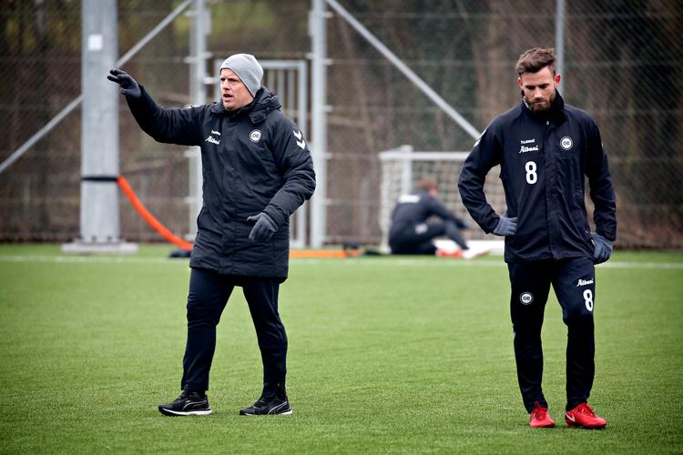 Jakob Michelsen er fortrøstningsfuld forud for onsdagens pokalsemifinale mod FC Midtjylland.   Foto: Netflix/POLFOTO