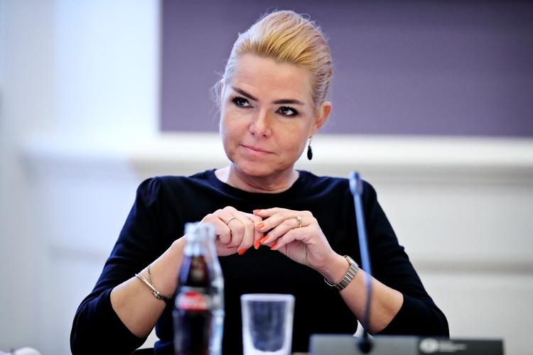Udlændinge og integrationsminister Inger Støjberg i samråd om ulovlig instruks om adskillelsen af asyl-ægtepar. Foto: Jens Dresling/POLFOTO