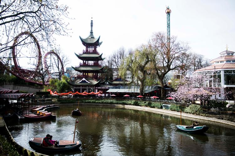 Tivoli kickstarter 4. april sommersæsonen med 'Påske i Tivoli'. Her er et foto fra sæsonåbningen i 2017. Foto: Stine Tidsvilde/POLFOTO