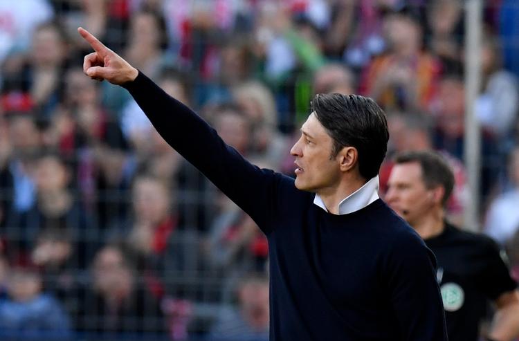Niko Kovac har haft en svær første sæson som træner i Bayern München, men den kan ende som en stor succes med både mesterskab og pokalsejr.
   Foto: Thomas Kienzle/Ritzau Scanpix