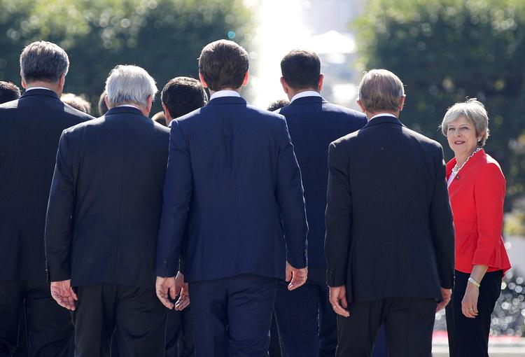 Theresa May beder nu de øvrige EU-ledere om endnu en udsættelse af Brexit, men EU gør det klart, at ansvaret stadig er hendes. 
   Arkivfoto Lisi Niesner